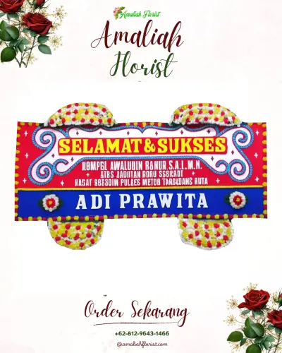 Karangan Bunga Ucapan Selamat cipamekar