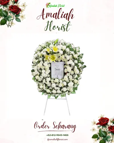 Krans Bunga Duka Cita cipamekar